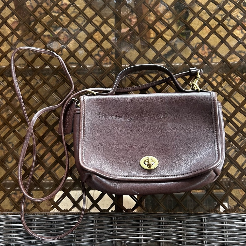 Vintage Coach Casino Bag